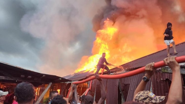200 Rumah di Asmat Papua Kebakaran, Kompor Warga Diduga Jadi Penyebabnya
