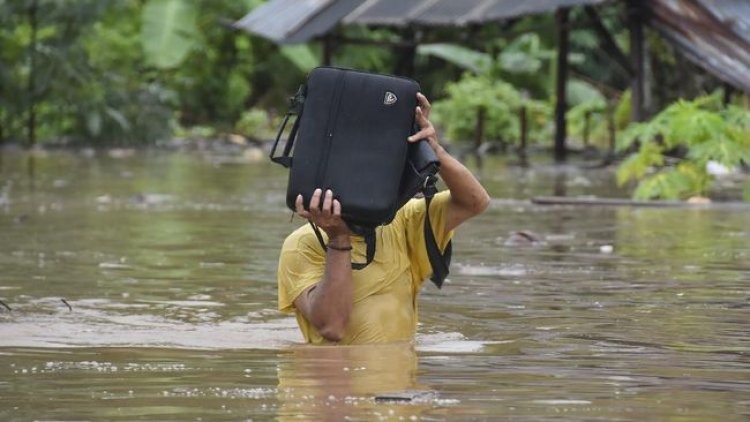 Banjir Bandang Terjang 4 Dusun di Lombok Utara, Ratusan KK Mengungsi