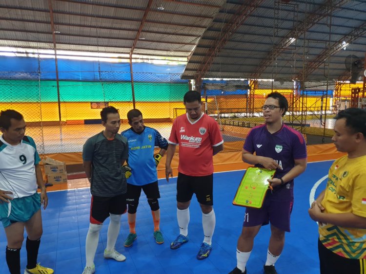 Tim Futsal PWI Jatim Proyeksi Porwanas XII 2022 Malang Terbentuk