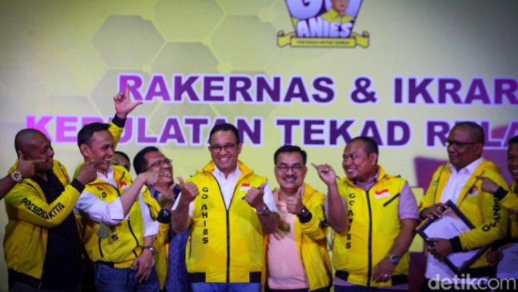 DPP Golkar Sebut Kuningnya Relawan Go-Anies Hanya Gimik
