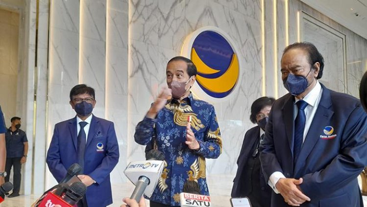 Mencari Tahu Arah Pertemuan Jokowi-Paloh di Istana