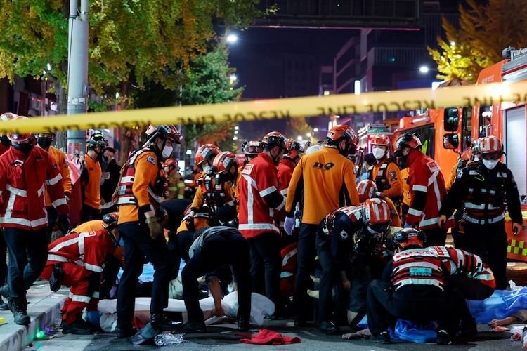 Industri Korea Ramai Batalkan Acara Usai Tragedi Pesta Halloween di Itaewon