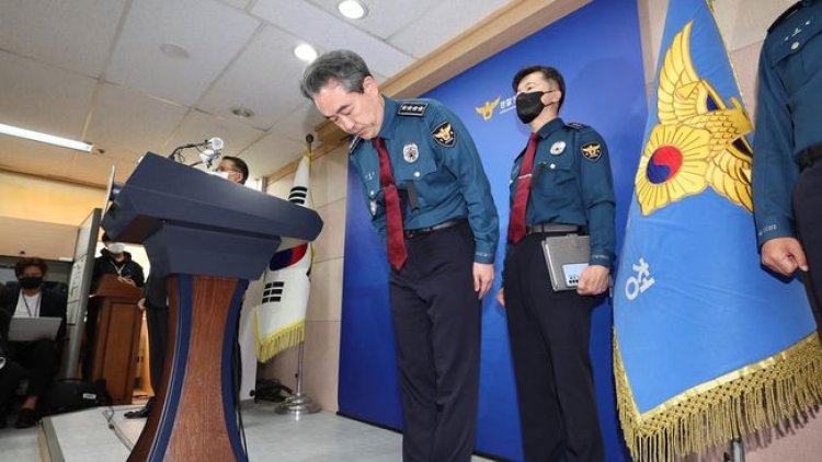 Kepala Kepolisian Korea Selatan Merasa Bersalah dan Memohon Maaf Atas Tragedi Pesta Halloween di Itaewon