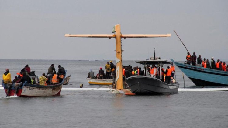 Kecelakaan Pesawat Komersial di Danau Victoria Tanzania Tewaskan 19 Orang