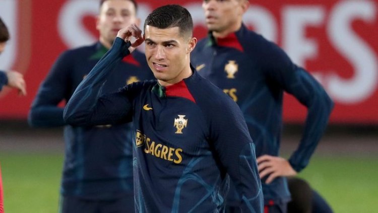 Rekan Setim Portugal Tunjukkan Gelagat Aneh ke Ronaldo?