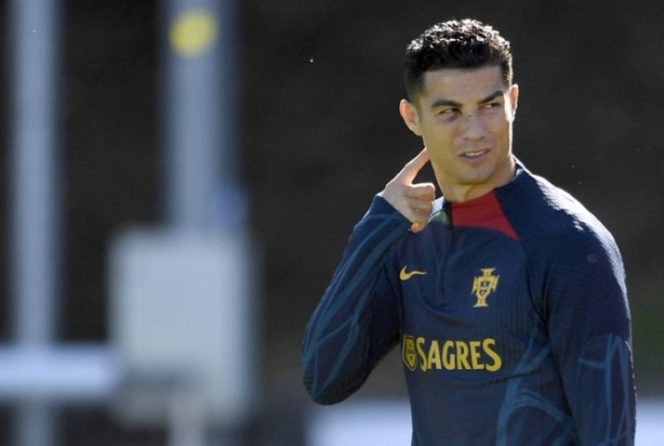 Dicengkeram Ronaldo di Latihan Portugal, Ekspresi Joao Cancelo Jadi Sorotan