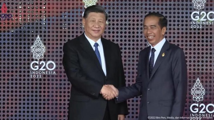 Jokowi dan Xi Jinping Menyaksikan Uji Coba Kereta Cepat Jakarta-Bandung