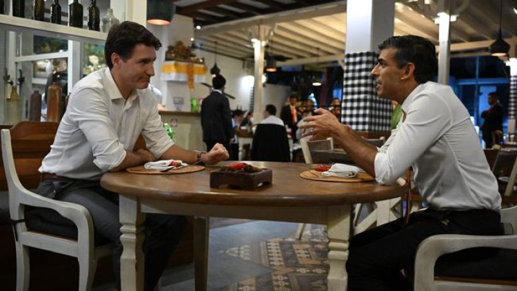 Cerita Pemilik Kafe di Bali Terkejut dengan Kedatangan PM Inggris dan Kanada