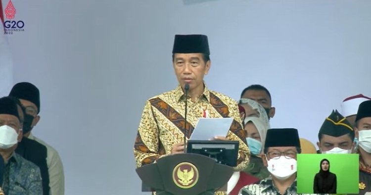 Jokowi Buka Muktamar Muhammadiyah Solo, Begini Pesannya