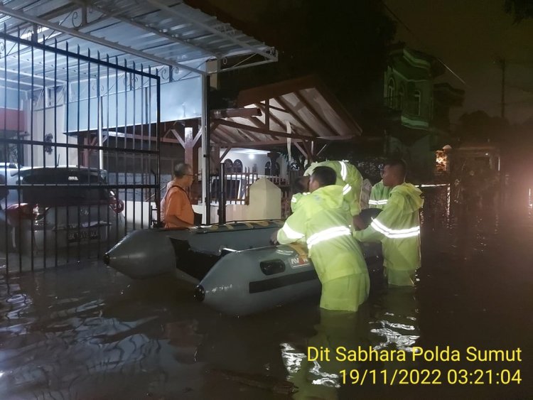 Hujan Semalaman, Kota Medan Banjir Besar
