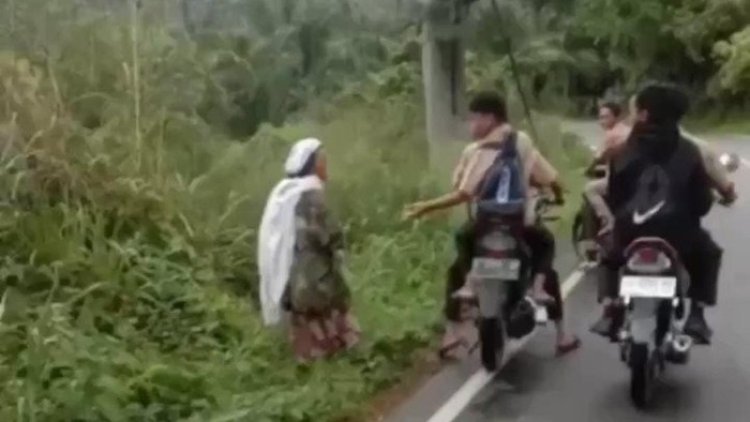 Polisi Tangkap Pelaku Penendang Nenek-nenek di Tapanuli Selatan