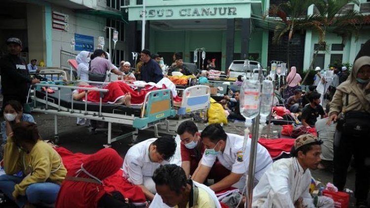 RSUD Sayang Overload, Korban Gempa Cianjur Dirujuk ke Bandung