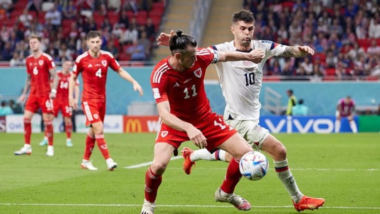 Wales Berhasil Samakan Skor 1-1 Lawan USA di Menit Terakhir