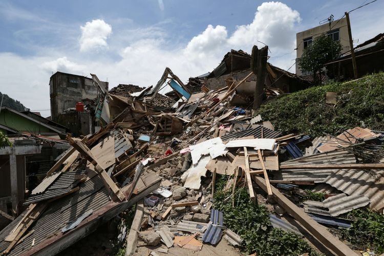Terjadi 2 Gempa Susulan di Cianjur Jumat Dini Hari