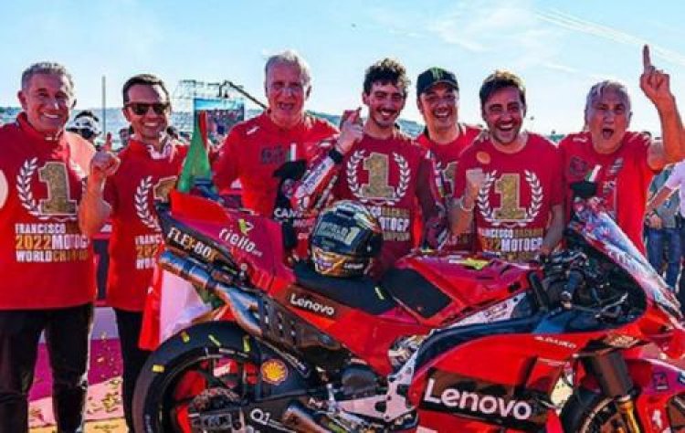 Berhasil Juara di MotoGP 2022 Ducati Beri Target Untuk Musim Depan