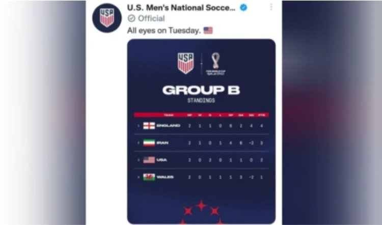 Duh! Salah Cantumkan Bendera Iran, Pelatih Sepak Bola AS Meminta Maaf