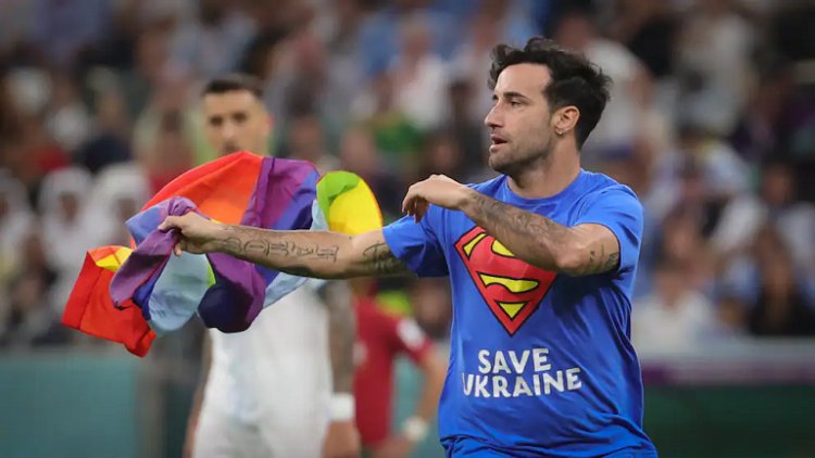 Terjadi Aksi Protes Pelangi pada Pertandingan Piala Dunia Antara Portugal dan Uruguay