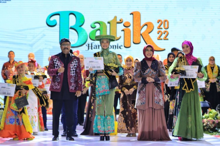 Pemkot Pasuruan Gelar Festival Harmoni Batik 2022, Gus Ipul Ajak Beli Produk Perajin Batik Kota Pasuruan