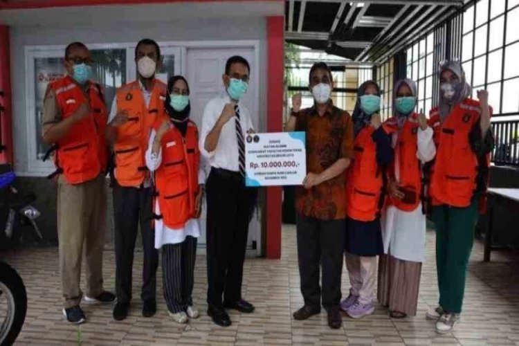 Team Emergency Diaster UB Malang Salurkan Donasi  Gempa Cianjur