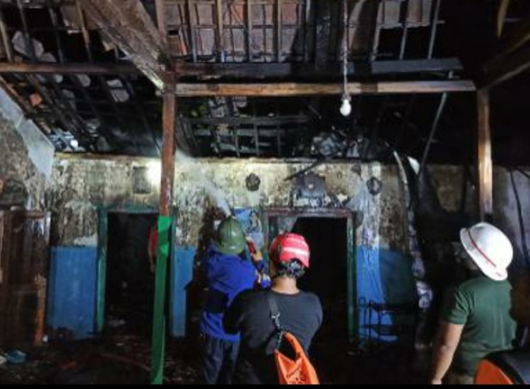 1 Lansia Selamat, Kebakaran Hanguskan Rumah di Sukosari Babadan Ponorogo