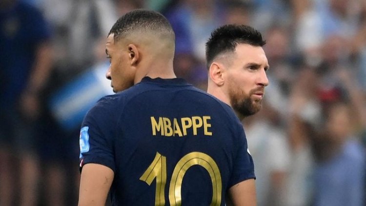 Usai Pertandingan Final Piala Dunia 2022, Messi Peluk Mbappe