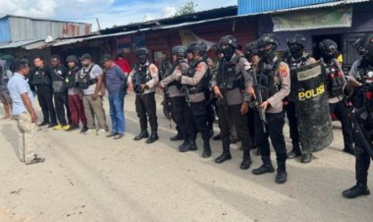 Polisi Tetapkan 1 Orang Tersangka Penyerangan Polres Talikora Papua