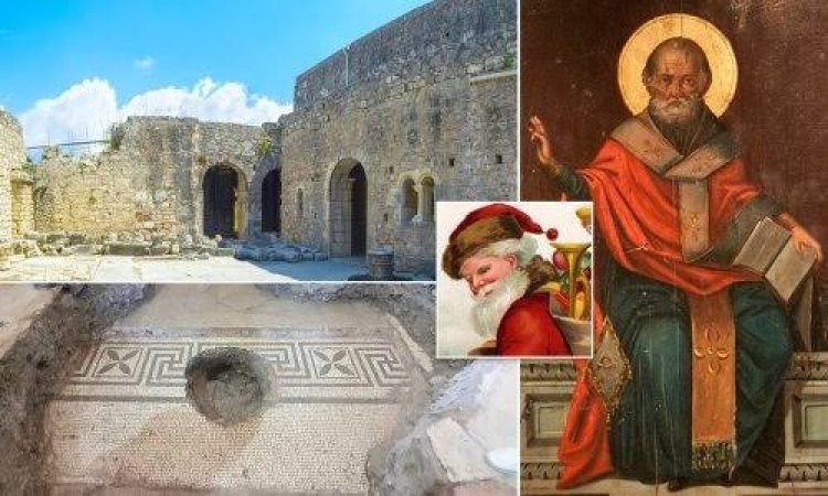 Sekelompok Ilmuwan dari Turki Klaim Temukan Makam Santa Claus di Pesisir Kota Demre