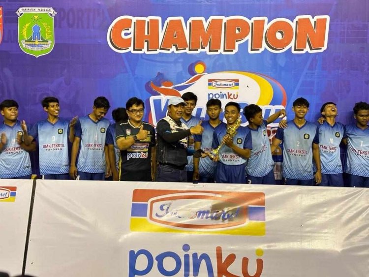 SMAN 2 Pasuruan Juara 1 Piala Bupati, Indomaret Poinku Volley Ball Tournament