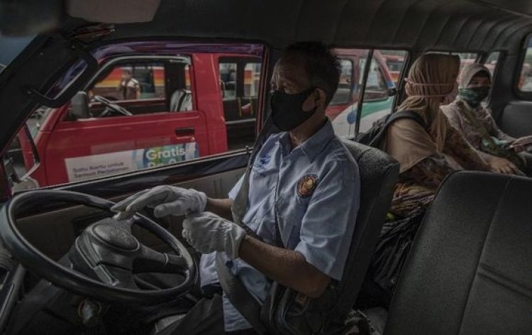 Edaran Dishub Jakarta Terbaru, Penumpang Angkutan Umum Wajib Pakai Masker