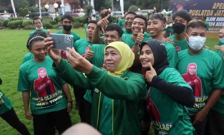 PON XXI Aceh Sumatra, Khofifah Minta Atlet Puslatda Lakukan Persiapan Matang