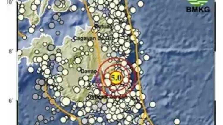 Melonguange Sulut Diguncang Gempa M 5 Pagi Ini