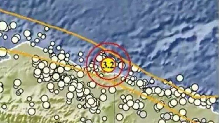 Gempa M 3,5 Guncang Keerom Papua Pagi Ini