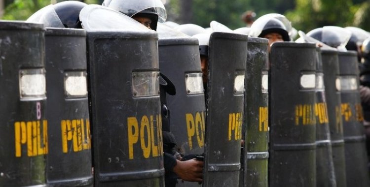 1.623 Personel Gabungan Diturunkan Guna Amankan Demo Buruh di Gedung DPR RI