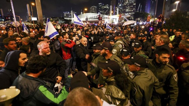 Hampir 100 Ribu Warga Israel Turun ke Jalan Tolak Perdana Menteri Netanyahu