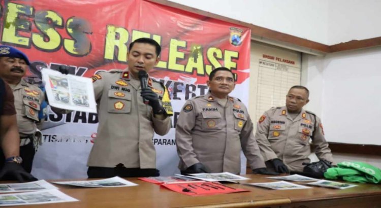Polsek Simokerto Surabaya Ungkap 3 Residivis Curanmor Modus jadi Ojol