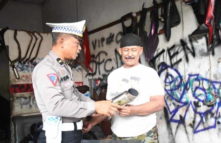Polisi Imbau Pedagang di Madiun Tak Jual Knalpot Brong