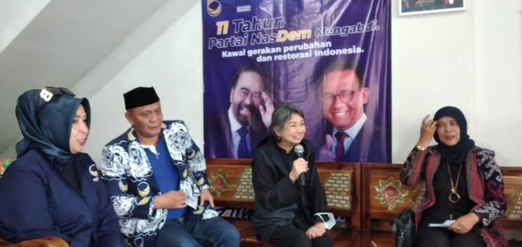 Hadir di Kota Malang, Bunda Janet Ingatkan Soal Waktu Demi Memenangkan Pemilu 2024
