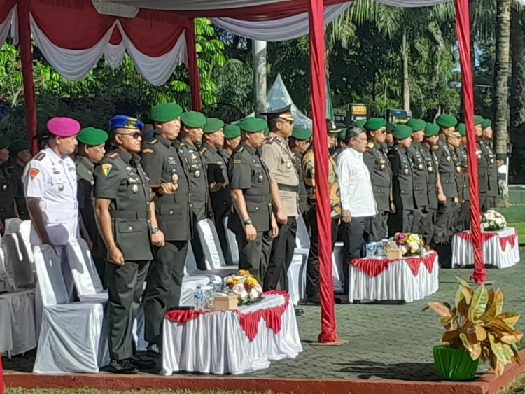 Komandan Brigif 7/Rimba Raya Diserahterimakan, Penjelasan Wakapolres Mengejutkan