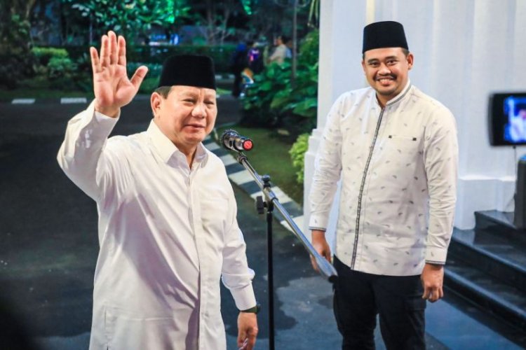 Prabowo Puji Wali Kota Medan Bobby Nasution, Sebut Kotanya Semakin Baik