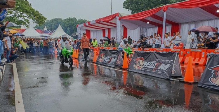 Kapolda Metro Jaya dan Pj Gubernur DKI Jajal Lintasan Street Race di Kebayoran