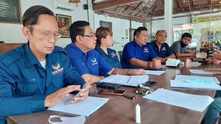 8 Pengurus yang Mundur Karena Tidak Transparan Ketua DPD NasDem Surabaya