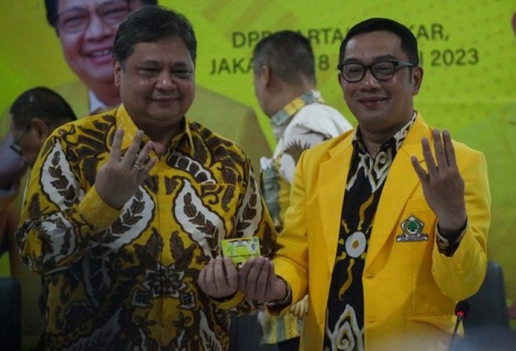 Rian Ernest  Berminat untuk Bergabung  Partai Golkar Bersama Ridwan Kamil