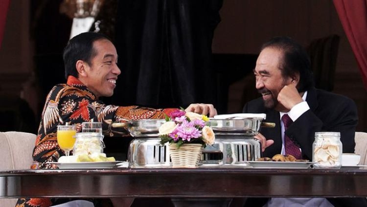 Pertemuan dengan Jokowi di Istana Negara Surya Paloh Tidak Merasakan Adanya Perubahan Sikap Jokowi