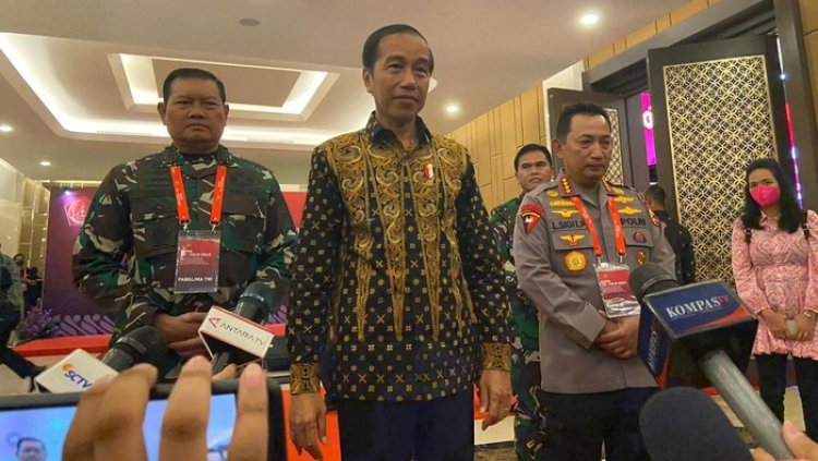 Jokowi Meminta TNI-Polri Untuk Menjaga Kondusivitas Menjelang Tahun Politik