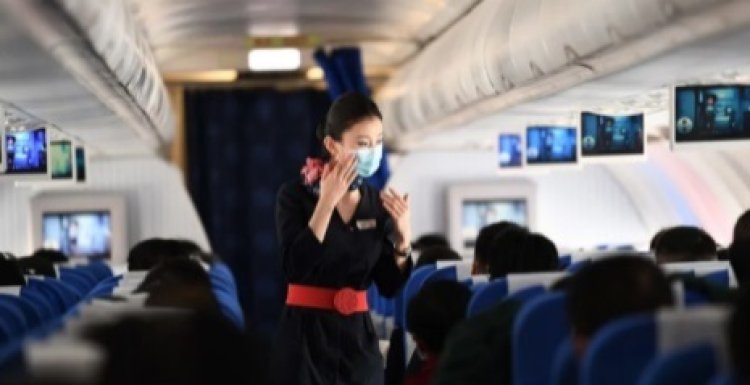 Waduh! Penumpang Pesawat dari Shanghai Tidak Kenakan Masker, Pihak Maskapai Panggil Polisi