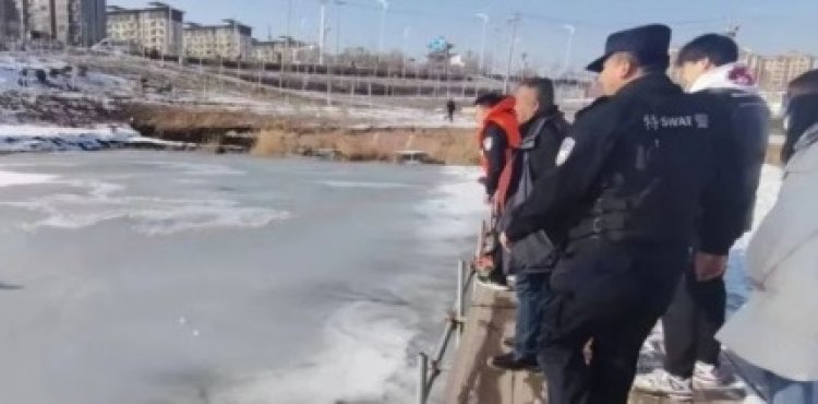 Tragis! Seorang Anak Laki-laki Berusia 10 Tahun di Ningxia Tenggelam di Lubang Es
