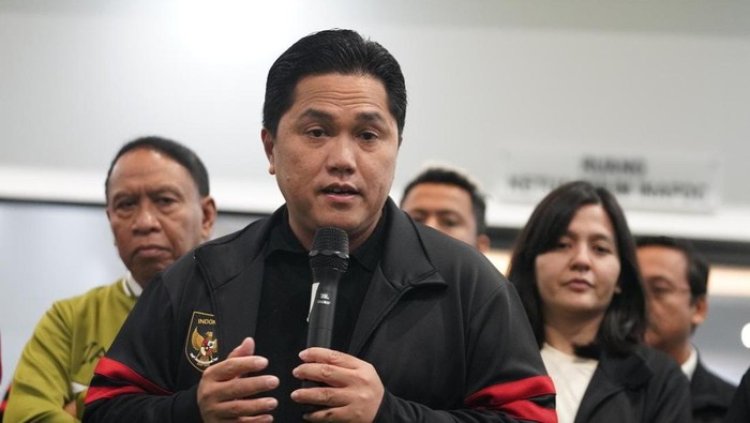Baru Dilantik Jadi Ketua PSSI Erick Tohir Langsung Lakukan Blusukan