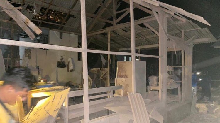 Duh! 25 Rumah di Dusun Sadeng Blitar Hancur Diduga Akibat Ledakan Petasan