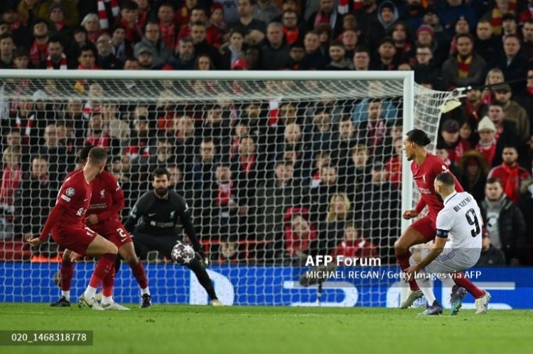 Real Madrid Hajar Liverpool di Anfield dengan Skor 5-2