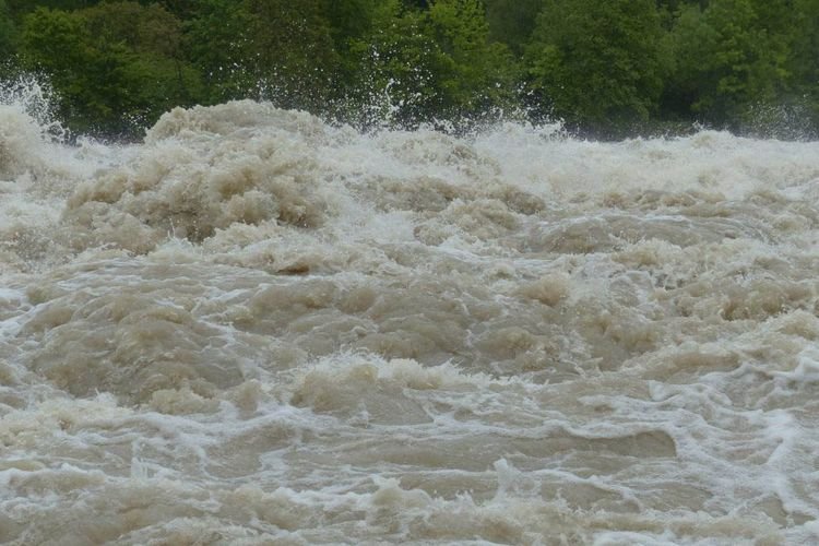 Driyorejo Gresik Diterjang Banjir Setinggi 1 Meter Usai Tanggul Jebol
